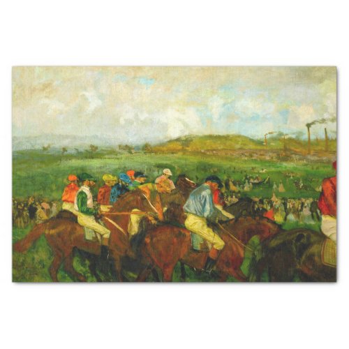 Edgar Degas Horseback Riding Tissue Paper