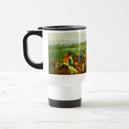 Edgar Degas Horseback Riding Travel Mug