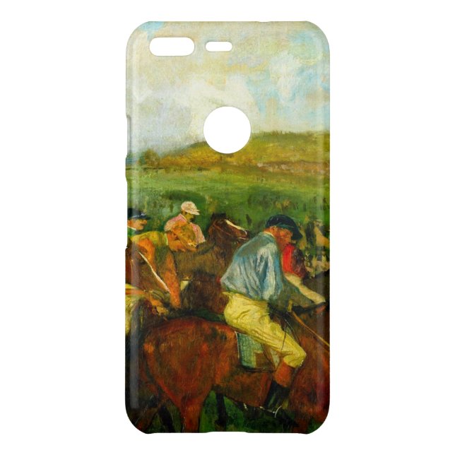 Edgar Degas Horseback Riding Uncommon Google Pixel Case (Back)