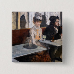 Edgar Degas - In a Cafe / The Absinthe Button