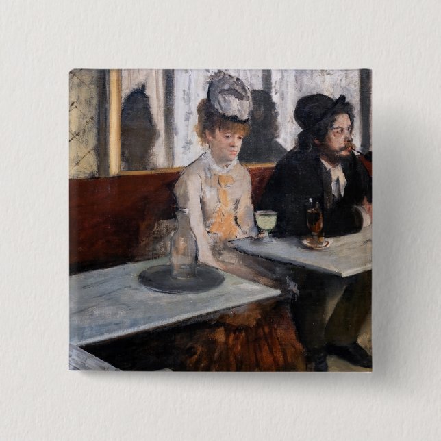 Edgar Degas - In a Cafe / The Absinthe Button (Front)