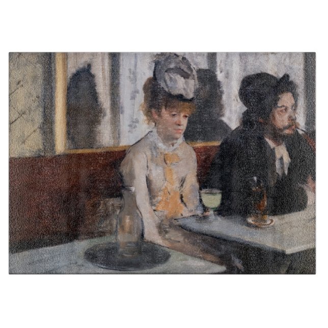 Edgar Degas - In a Cafe / The Absinthe Cutting Board (Front)