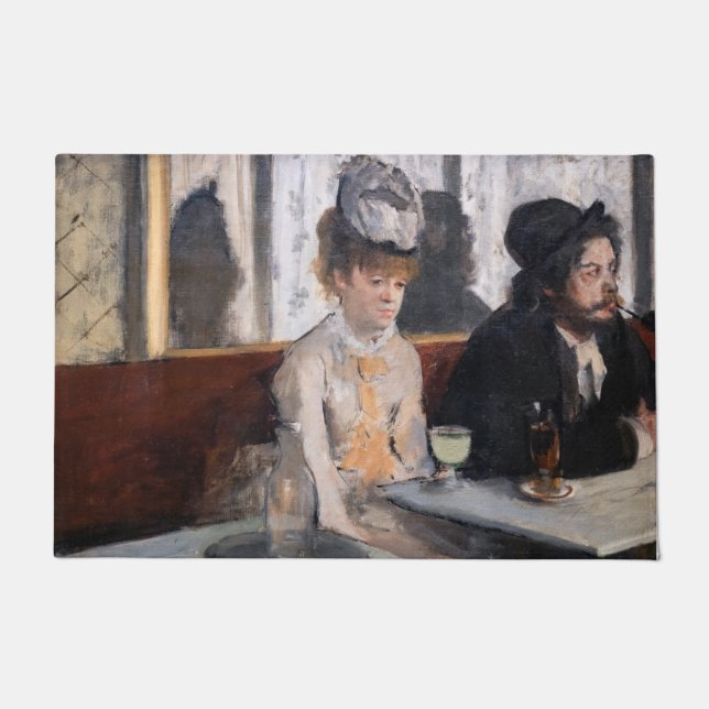 Edgar Degas - In a Cafe / The Absinthe Doormat (Front)