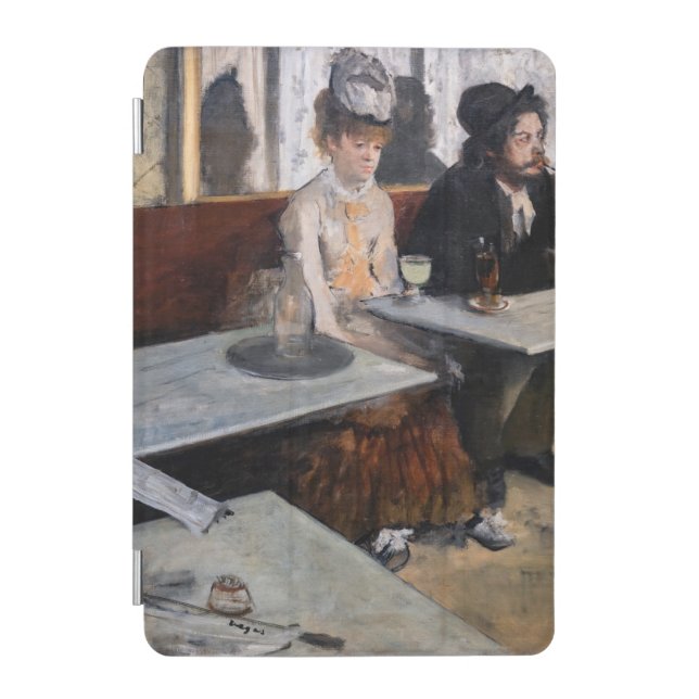 Edgar Degas - In a Cafe / The Absinthe iPad Mini Cover (Front)