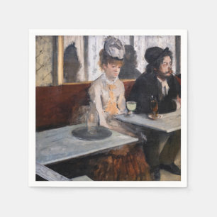 Edgar Degas - In a Cafe / The Absinthe Napkins