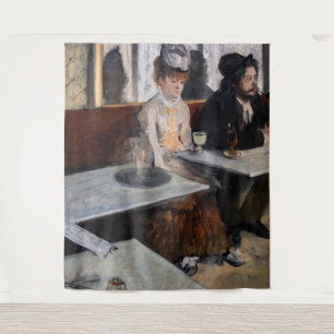 Edgar Degas - In a Cafe / The Absinthe Tapestry