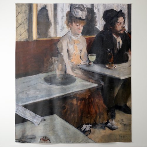 Edgar Degas _ In a Cafe  The Absinthe Tapestry