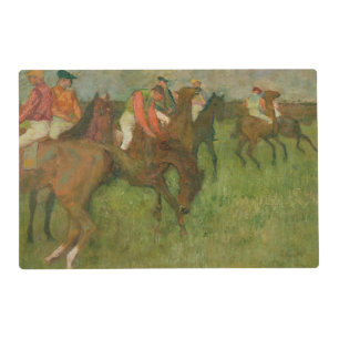 Edgar Degas Jockeys, 1886-90 Placemat