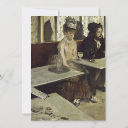 Edgar Degas _ LAbsinthe Invitation