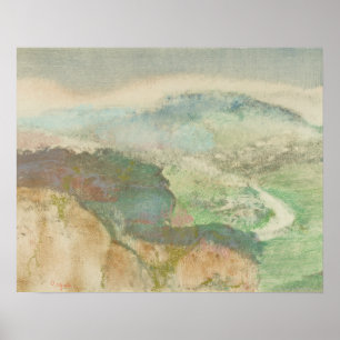 Edgar Degas - Landscape Poster
