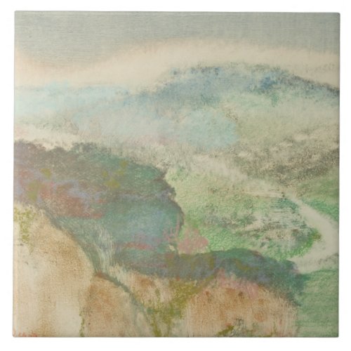 Edgar Degas _ Landscape Tile