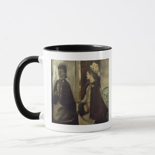 Edgar Degas | Madame Jeantaud in the mirror Mug (Left)