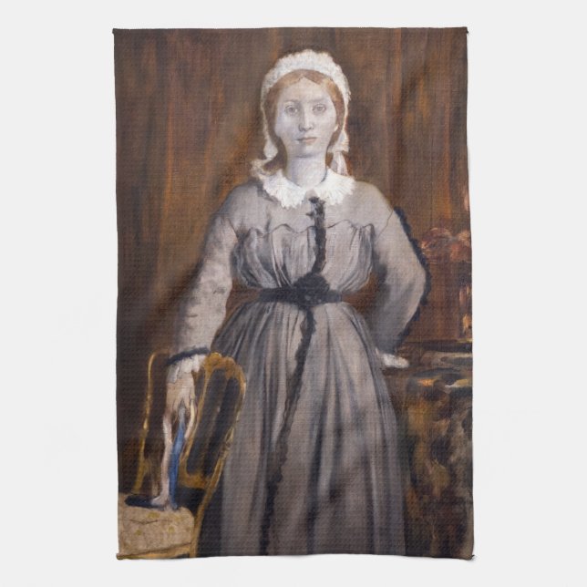 Edgar Degas - Marguerite de Gas Kitchen Towel (Vertical)