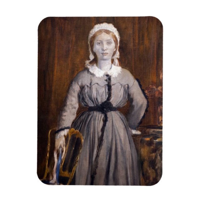 Edgar Degas - Marguerite de Gas Magnet (Vertical)