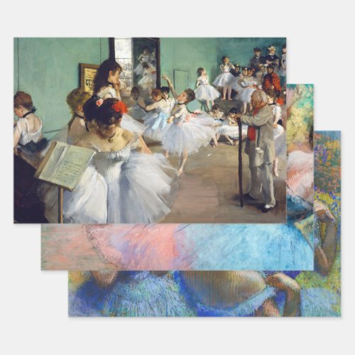 Edgar Degas _ Masterpieces Selection Wrapping Paper Sheets