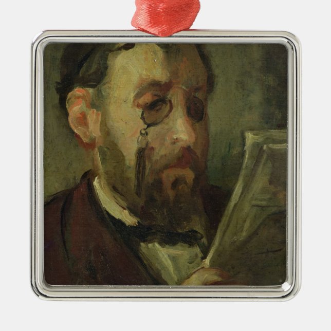 Edgar Degas Metal Ornament (Front)