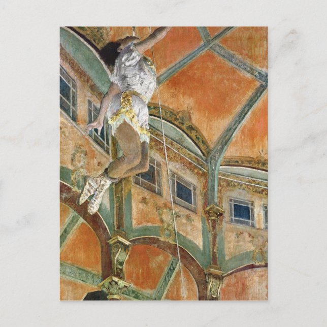 Edgar Degas | Miss La la at the Cirque Fernando Postcard (Front)