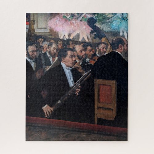 Edgar Degas _ Orchestra at the Opera Jigsaw Puzzle