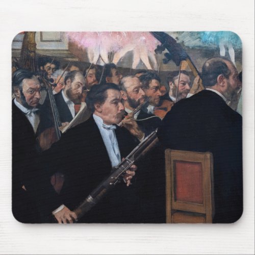 Edgar Degas _ Orchestra at the Opera Mouse Pad