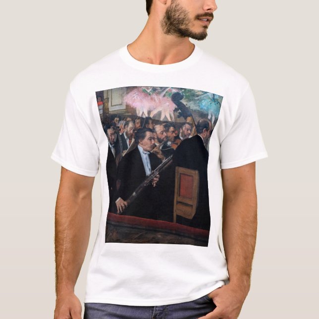 Edgar Degas - Orchestra at the Opera T-Shirt (Front)