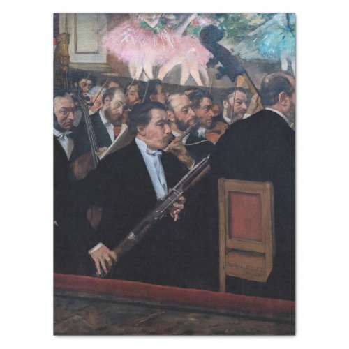 Edgar Degas _ Orchestra at the Opera Tissue Paper