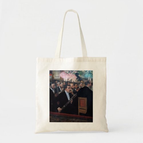 Edgar Degas _ Orchestra at the Opera Tote Bag