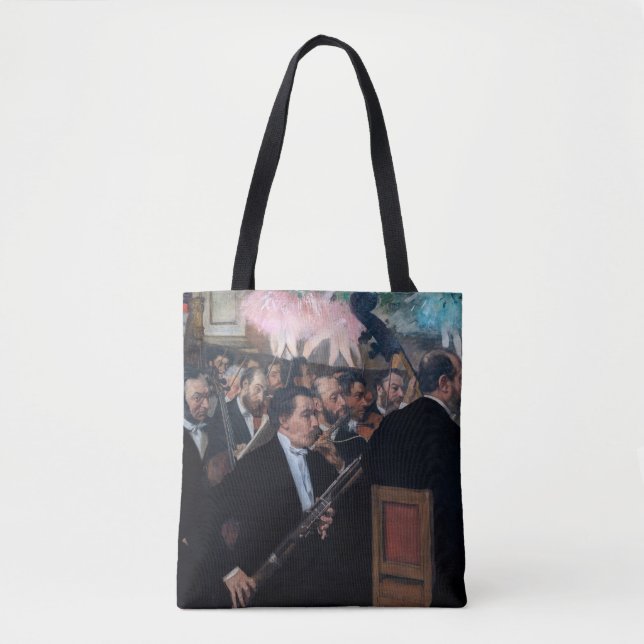 Edgar Degas - Orchestra at the Opera Tote Bag (Front)