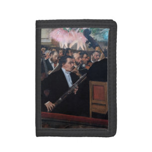 Edgar Degas - Orchestra at the Opera Tri-fold Wallet