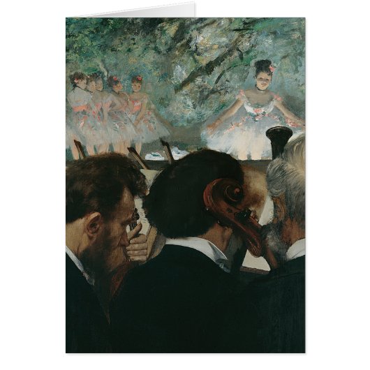 Edgar Degas | Orchestra Musicians Cards (Front)