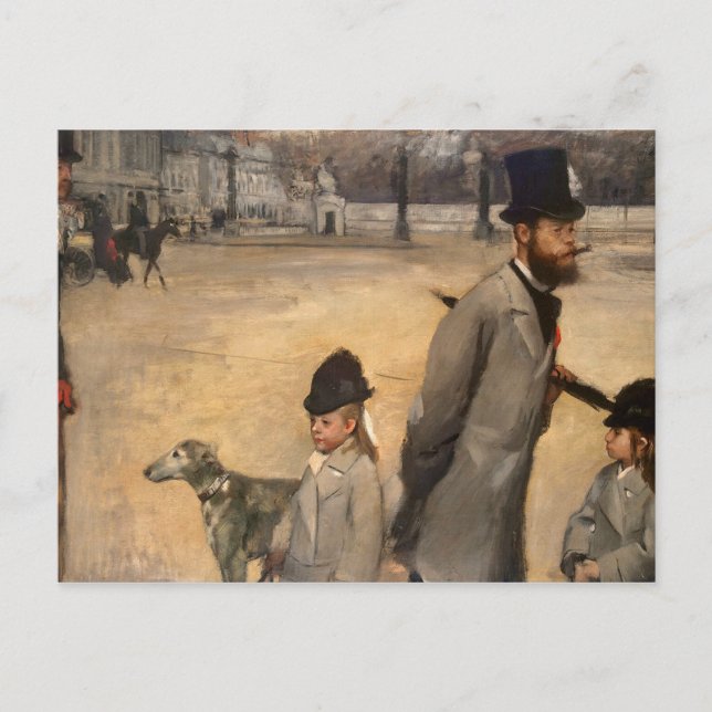 Edgar Degas | Place de la Concorde, 1875 Postcard (Front)