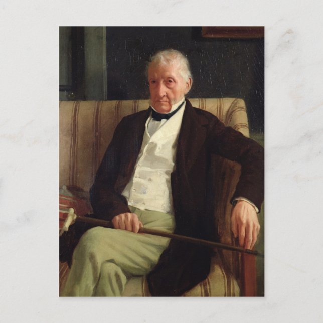 Edgar Degas | Portrait of Hilaire Degas Postcard (Front)