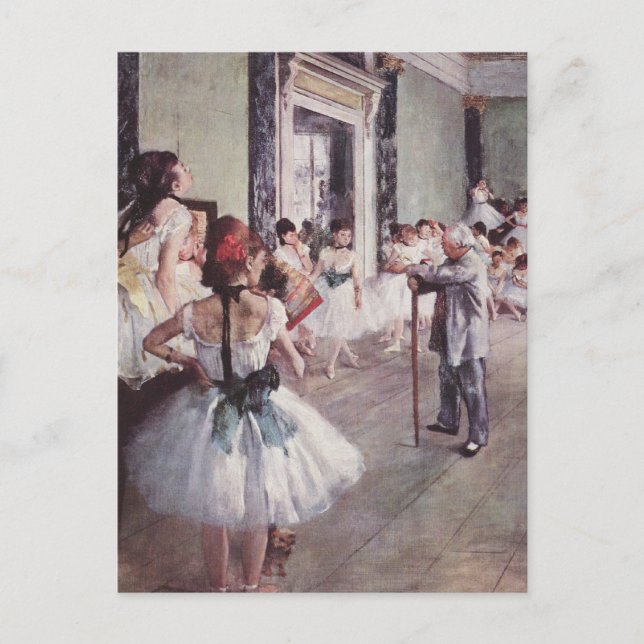 Edgar Degas Post Card (Front)