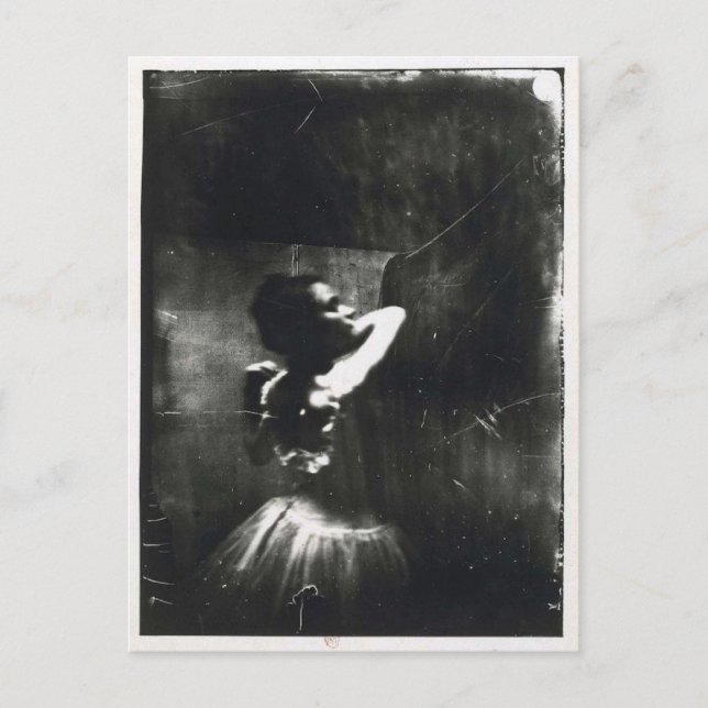 Edgar Degas Postcard with Ballet Dancer (Front)