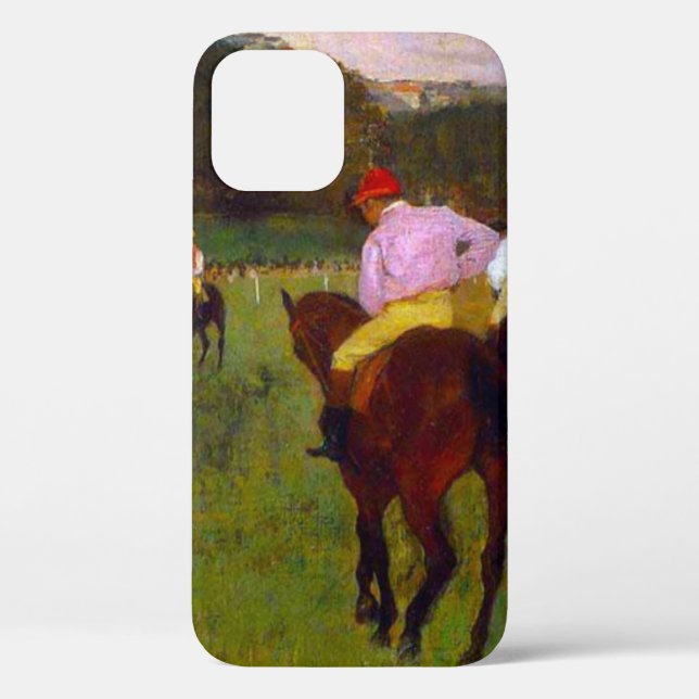 Edgar Degas Race Horses at Longchamp Case-Mate iPhone Case (Back)