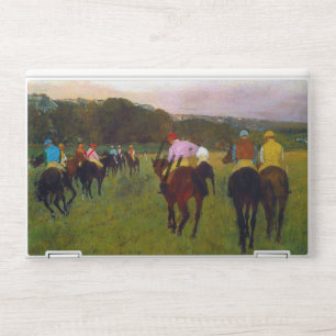 Edgar Degas Race Horses at Longchamp HP Laptop Skin