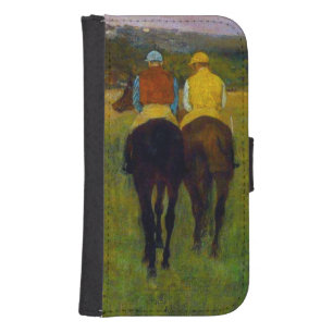 Edgar Degas Race Horses at Longchamp Galaxy S4 Wallet Case