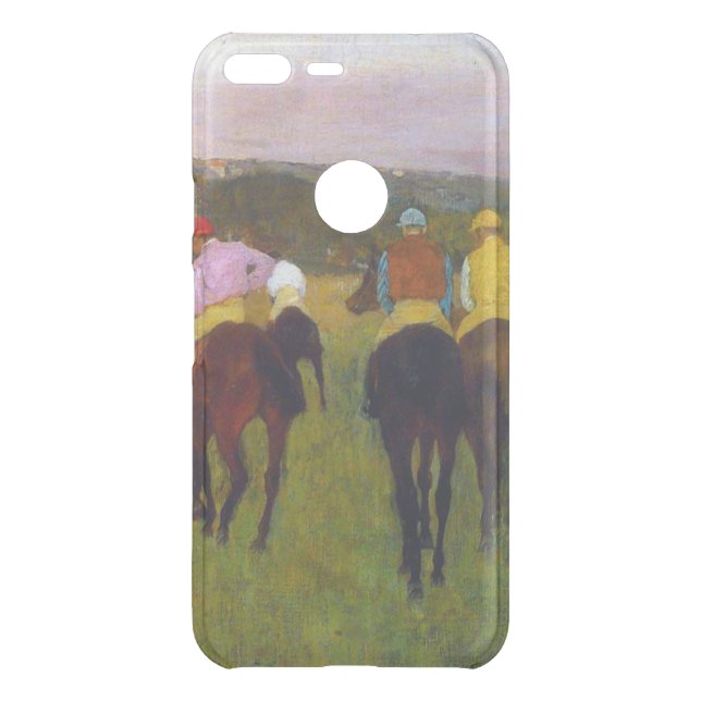 Edgar Degas Race Horses at Longchamp Uncommon Google Pixel XL Case (Back)