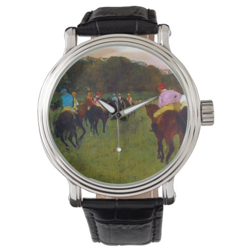 Edgar Degas Race Horses at Longchamp Watch