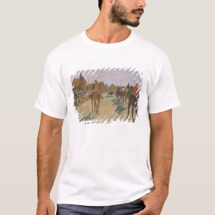 Edgar Degas Race Horses in front of the Stands T-Shirt