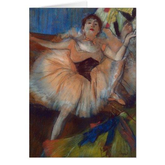 Edgar Degas | Seated Dancer, 1879-80 Cards (Front)