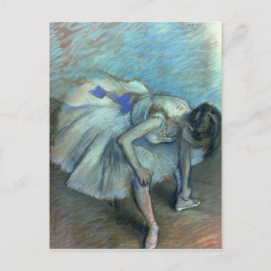 Edgar Degas Seated Dancer, c.1881-83 Postcard