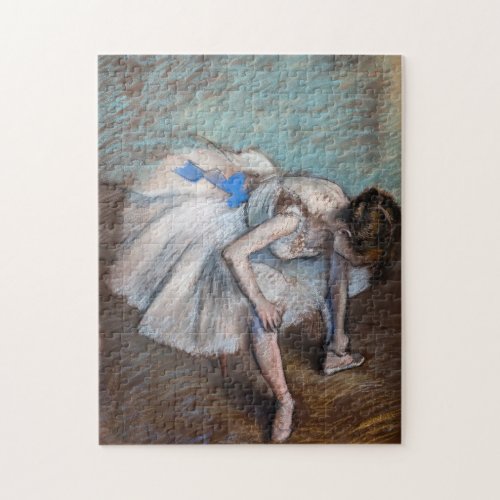 Edgar Degas _ Seated Dancer Jigsaw Puzzle