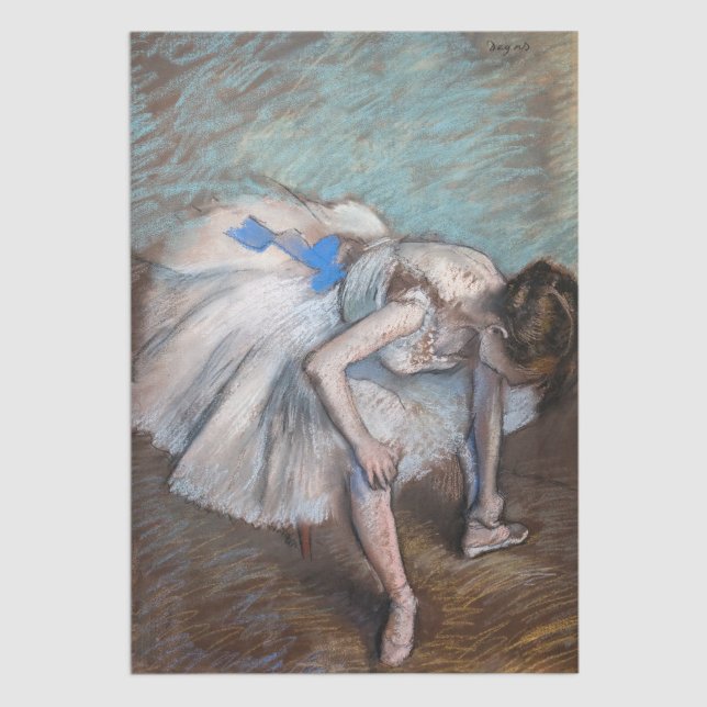 Edgar Degas - Seated Dancer Tissue Paper (Creator Uploaded)