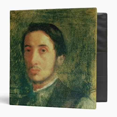 Edgar Degas  Self Portrait as a Young Man 3 Ring Binder