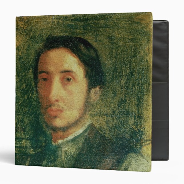 Edgar Degas | Self Portrait as a Young Man 3 Ring Binder (Front/Inside)