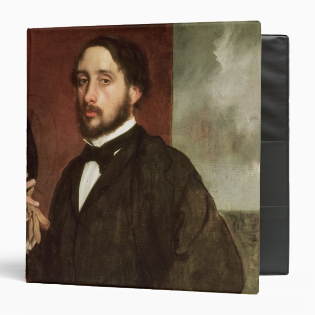 Edgar Degas | Self portrait, c.1862 Binder (Front/Inside)