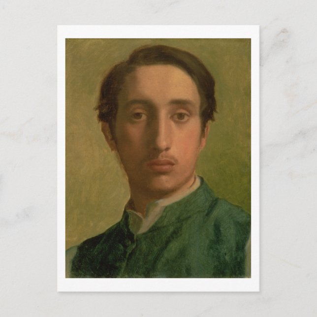 Edgar Degas | Self Portrait Postcard (Front)