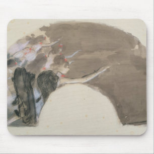 Edgar Degas Sketch for a fan, c.1879 Mouse Pad