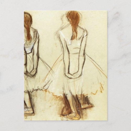 Edgar Degas Study for the Little Dancer Postcard
