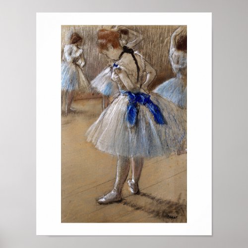 Edgar Degas  Study of a Dancer Poster